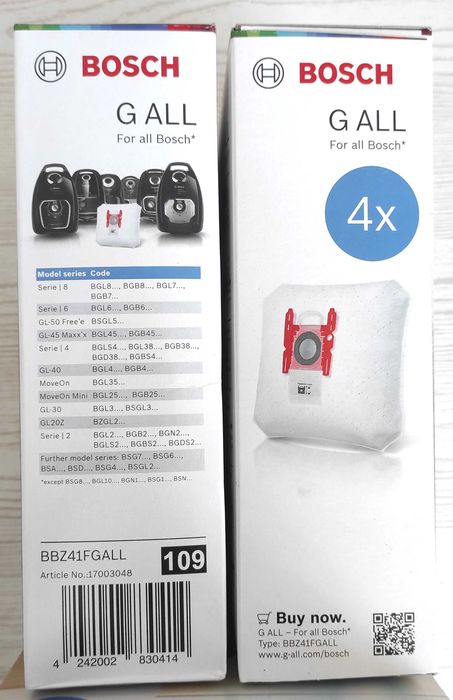 Орігінальні Bosch BBZ41F