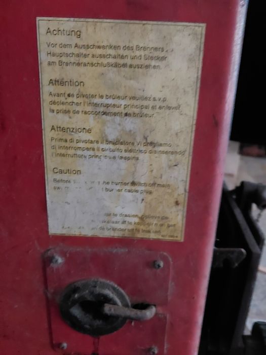 Caldeira de aquecimento/ águas sanitárias a lenha