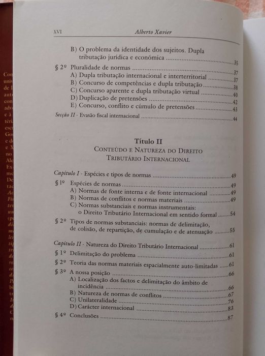 Direito Tributário Internacional, Alberto Xavier