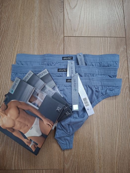 Stringi męskie Atlantic, rozmiar XL, 3PACK