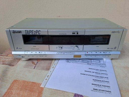 Odtwarzacz Kaset Mangetofonowych USB ION Tape2PC