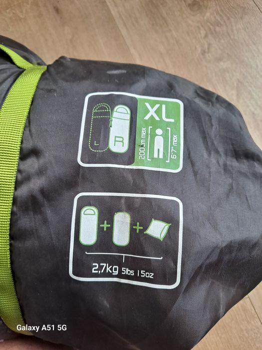 Sleepin bag, com colchao e almofada