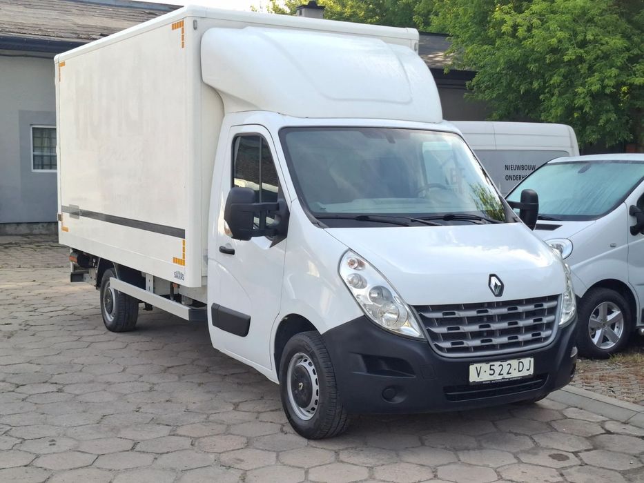 Renault Master 2.3DCI 150KM KONTENER WINDA KLIMA Faktura VAT 23%  3osobowy bardzo ładny