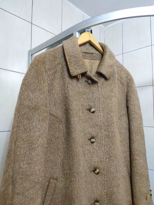 płaszcz coat XL  kurtka moher mohair alpaka alpaca angora wełna wool w