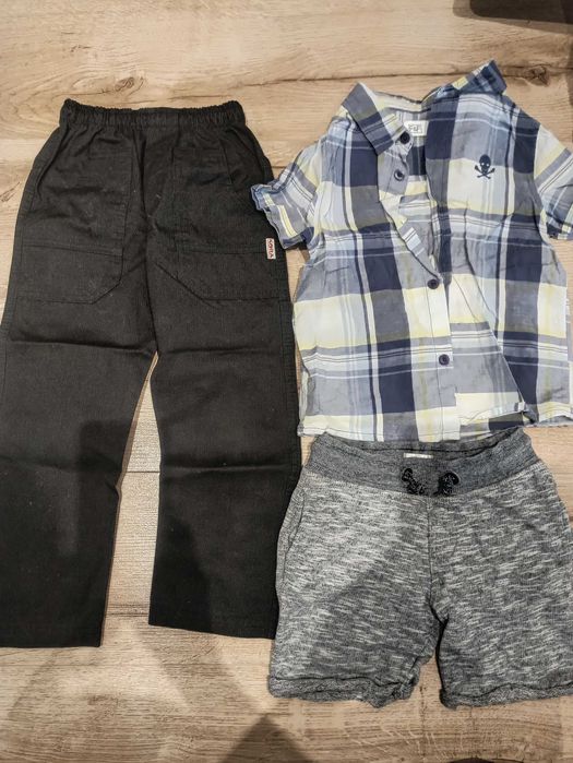 paka ubrań dla chłopca 98-104