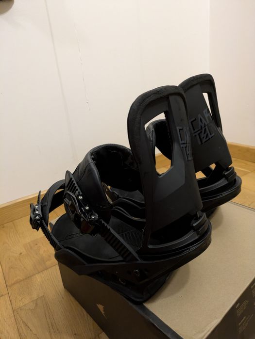 Burton Cartel M ReFlex wiązania snowboardowe snowboard czarne Channel