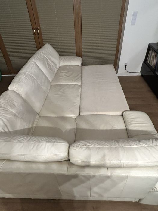 Narożnik ze skóry naturalnej