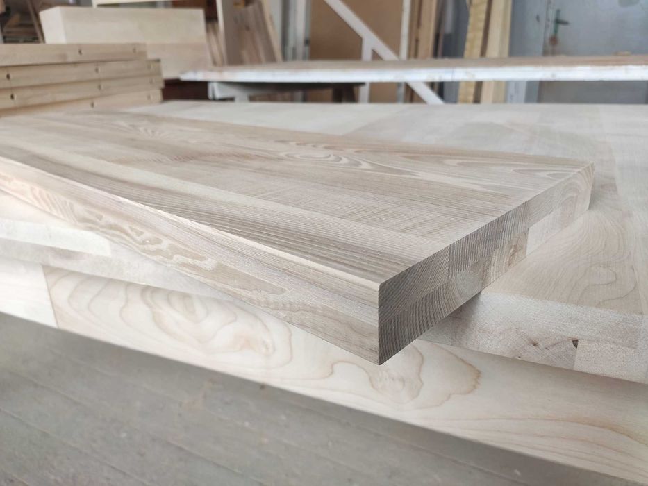 Stopnie drewniane schody trepy JESION -lite drewno