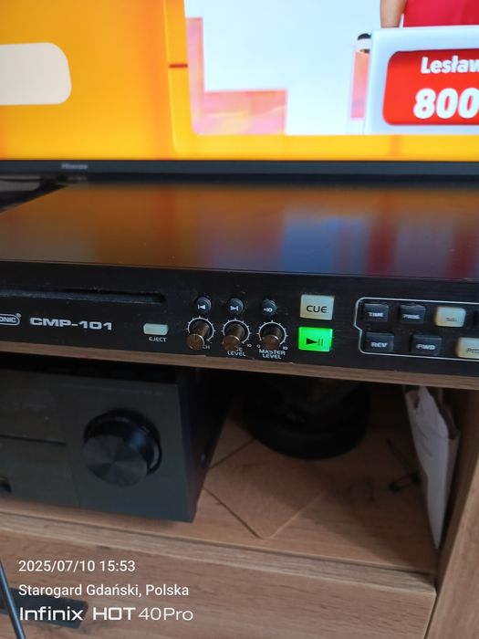 Cyfrowy odtwarz CD MP3