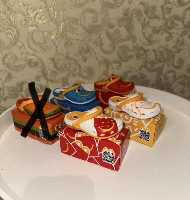 Кроксы брелок McDonald's, Crocs, МакДональдз Оригинал