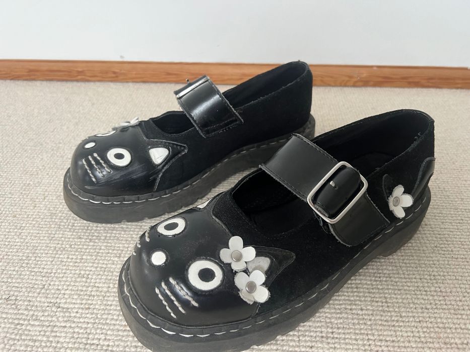Buty TUK Anarchic Mary Jane glany koty