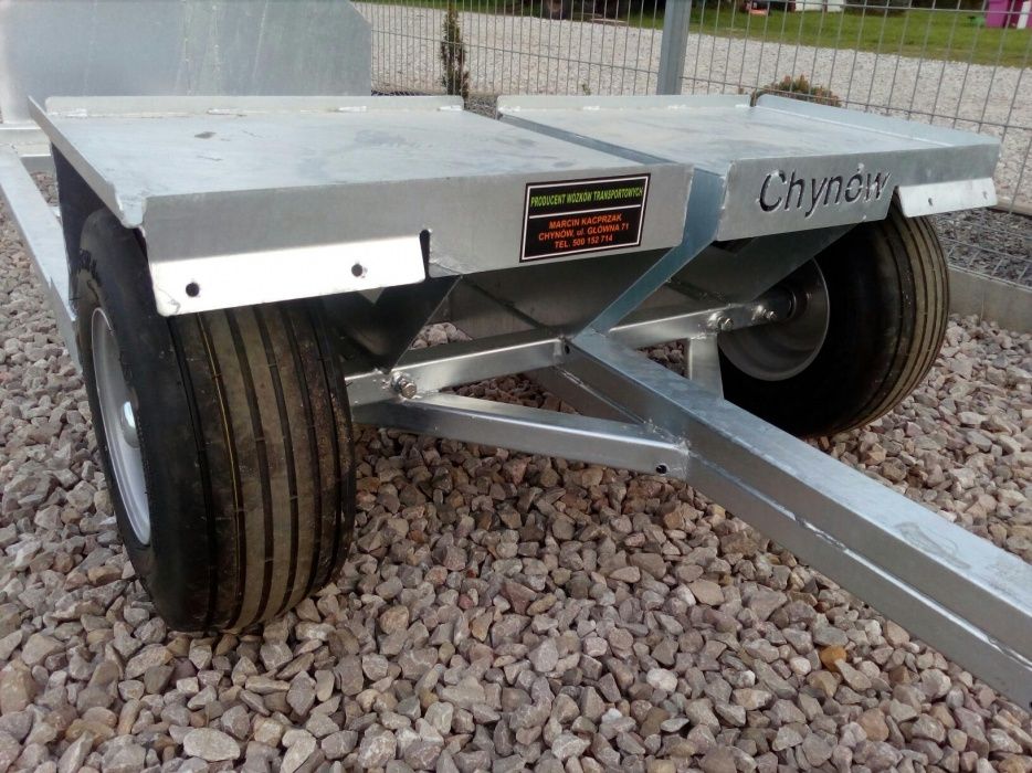 Wózek Sadowniczy W-1P/3K, /KOŁA 10 PŁÓCIEN / OCYNK /   Wózki Sadownicz