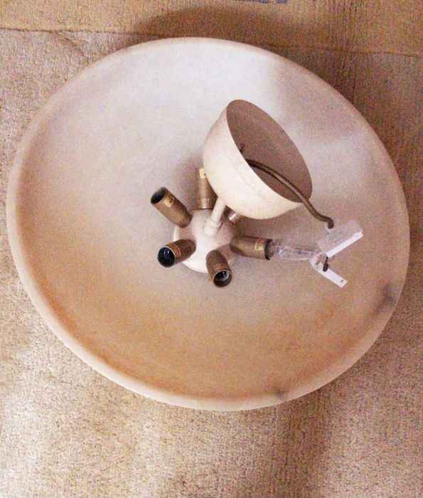 Candeeiro de teto em Alabastro