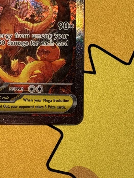 Pokémon Mega Charizard X ex SIR Mint – Phantasmal Flames