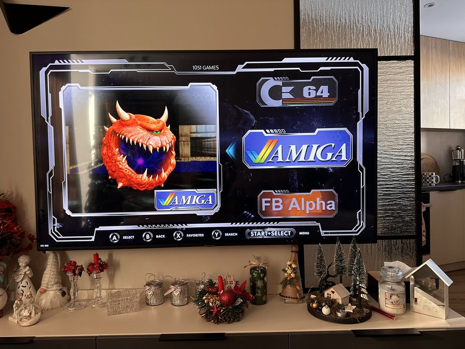 Retro Konsola 4K, 41 tys gier, 2 pady, bezprzewodowa. PSX, Amiga, Pega