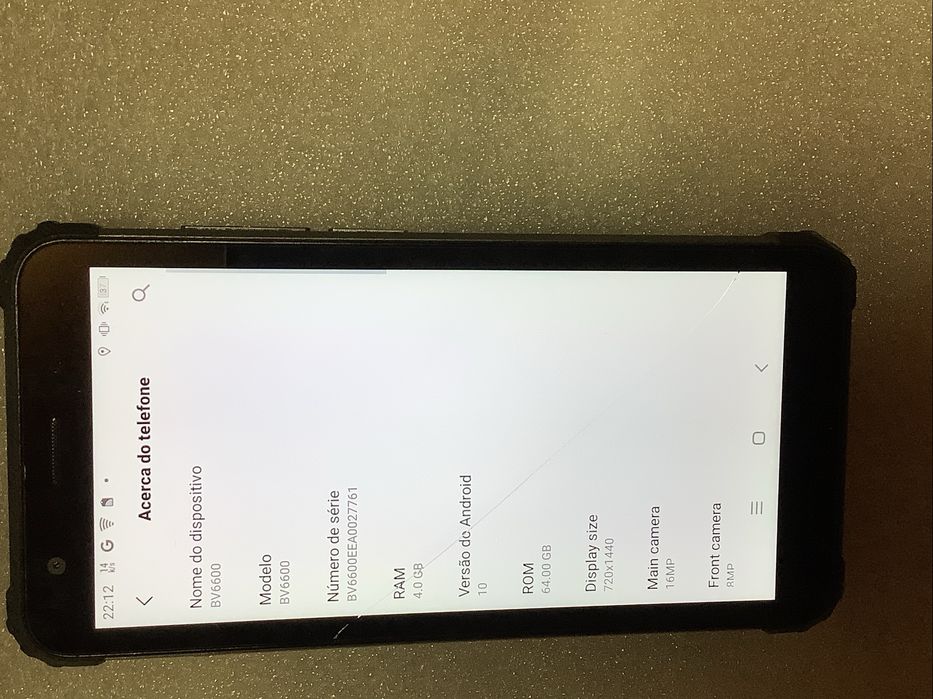 Smartphone antichoque Blackview BV6600