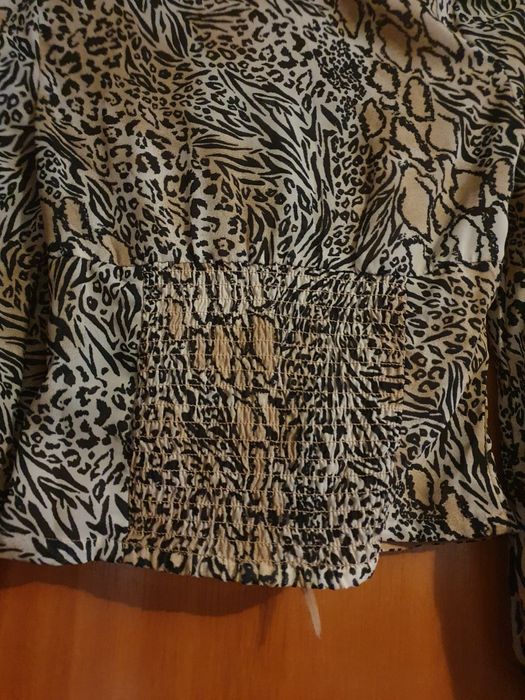 Blusa/top animal print