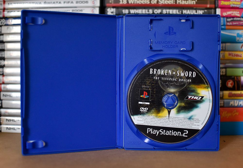 PS2 #  Broken Sword: The Sleeping Dragon