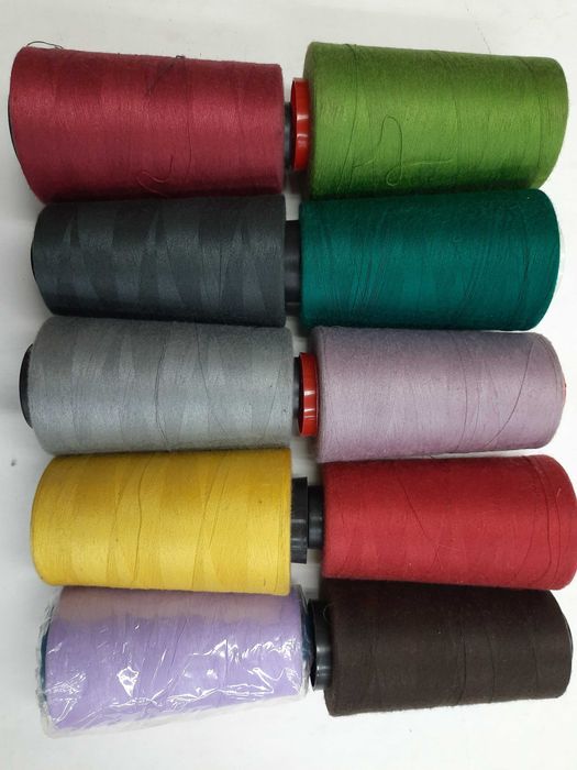 Zestaw nici 10x5000m różne kolory
