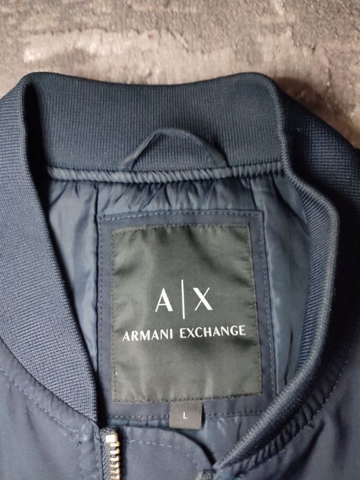 armani exchange бомбер