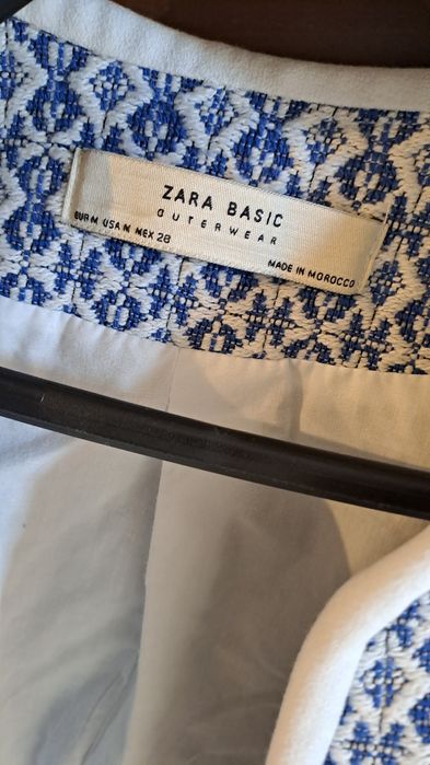 Zara marynarka narzutka kurtka wiosenna s/m