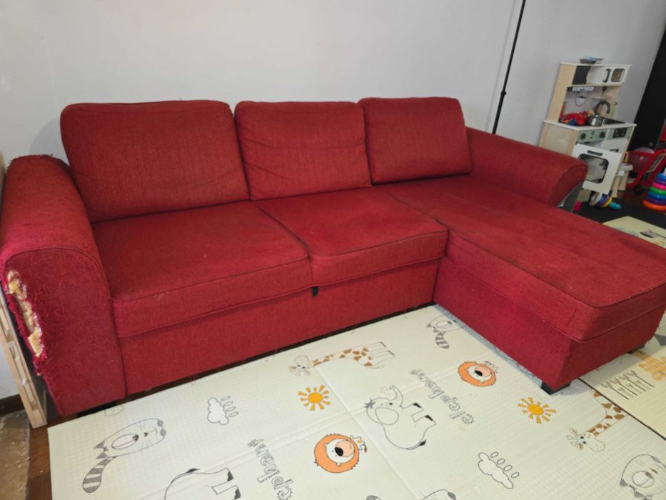 Sofá  chaise longue para restauro