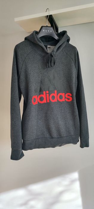 Bluza damska z kapturem adidas S 36 szara