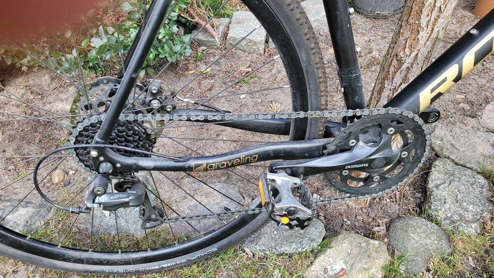 Rower Romet Aspre A1 czarno-złoty super stan!