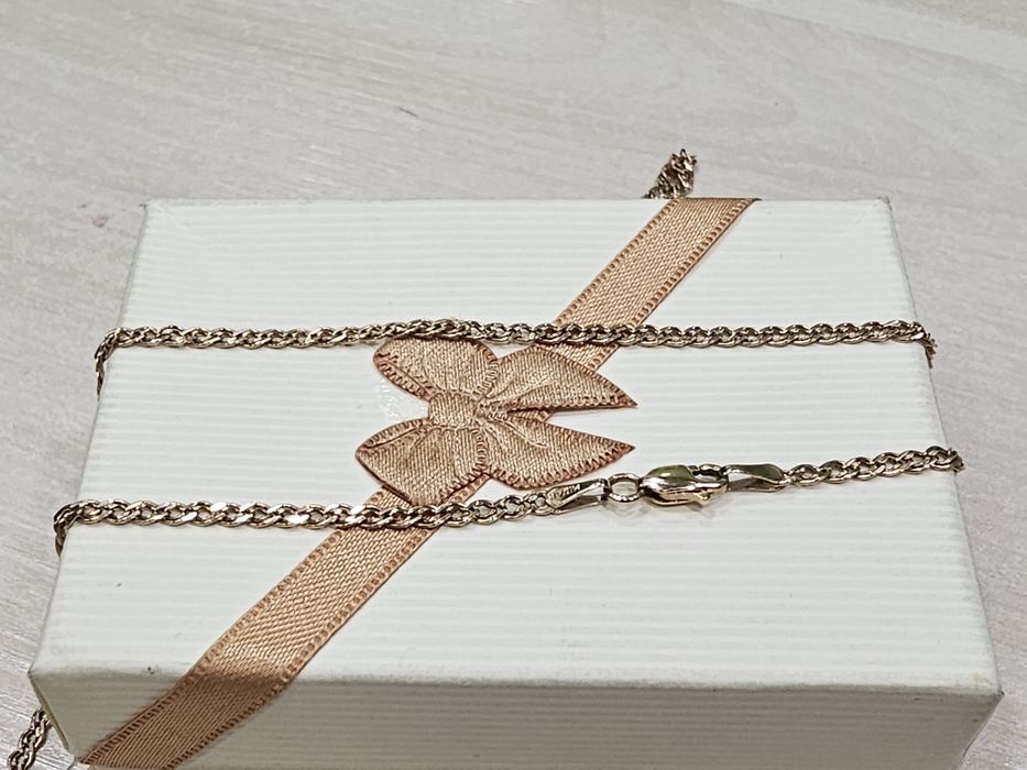 Złoty łańcuszek DAMSKI PR 585