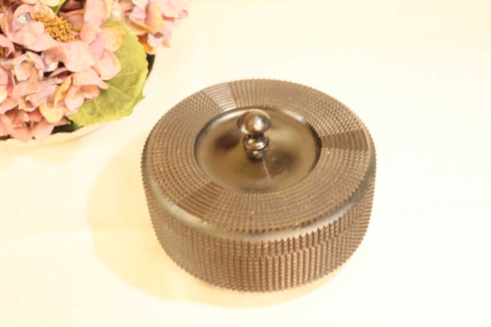 Magnífica caixa em pau santo