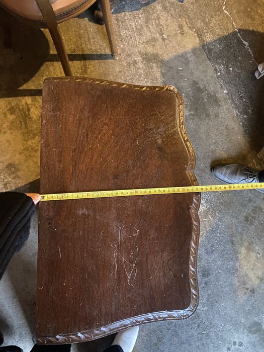 Cómoda mesa de cabeceira camiseiro madeira maciça 66x34x55