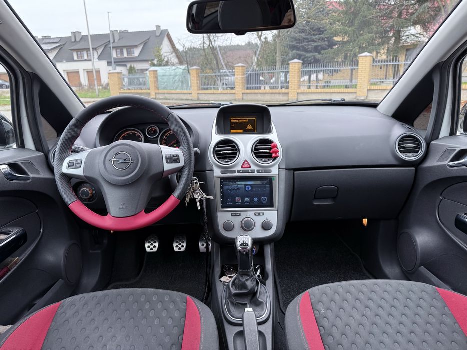 Opel Corsa GSI 1.6 turbo 175koni  2008r Biala perła!