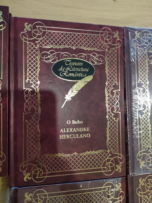 Coleção livros literatura romântica portuguesa