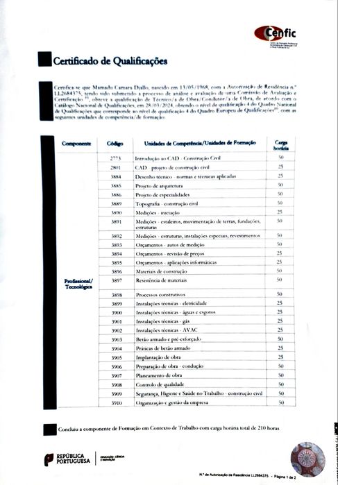 Construção e Remodelação
