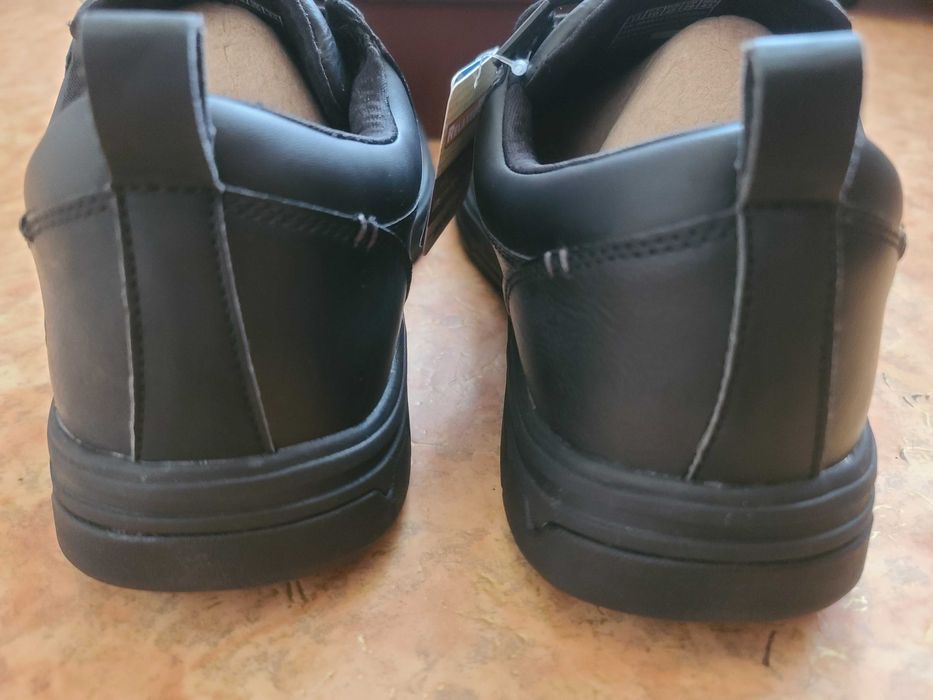 Туфлі Skechers Relaxed Fit чорний р.44-45 устілка 29 см натур.шкіра
