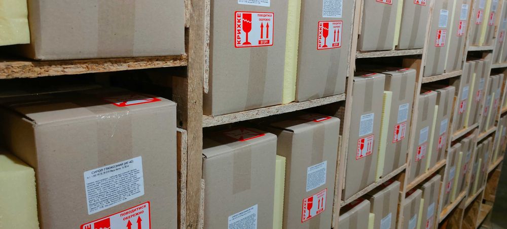 Искусственный мед для пчел 13,00кг/ящ Глюкозно фруктозный сироп ГФС-42