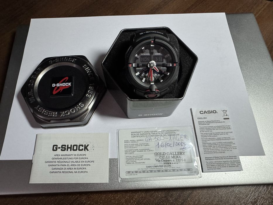 Годинник Casio G-Shock GA-500-1A4ER