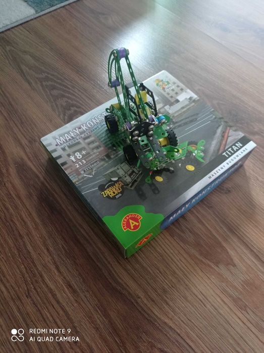 Mały konstruktor maszyna budowlana