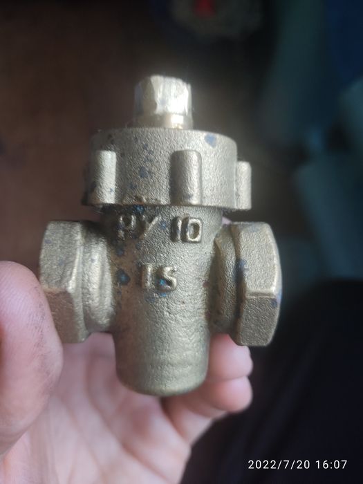 Кран газовий Ру 10 15"