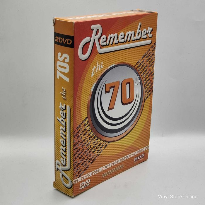 DVD - Remember The 70s (2xDVD, PAL, Compilação) - Ref. MCLE