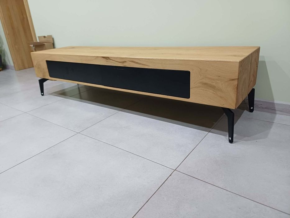 Stolik rtv nowoczesny drewno 160 cm.