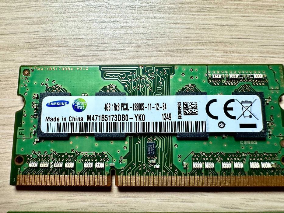 RAM Samsung 16GB 4x4GB DDR3 / DDR3L PC3L 12800S – sprawna / testowana