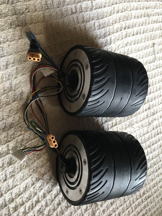 Hoverwheels - acessórios - Baterias, Rodas,Transf em excelente estado