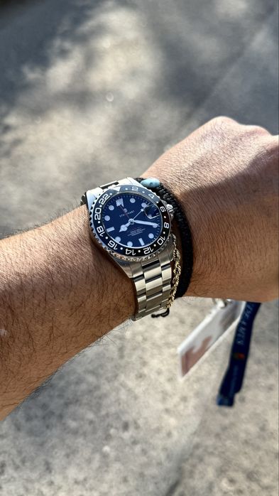 Steinhart Ocean GMT 39 Black Ceramic/Pepsi