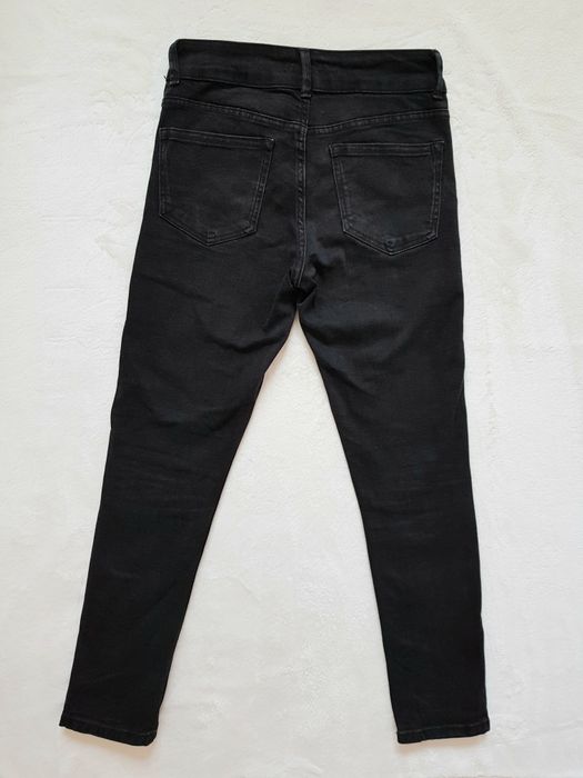 Spodnie czarne j nowe 38 M Sinsay dżins jeans