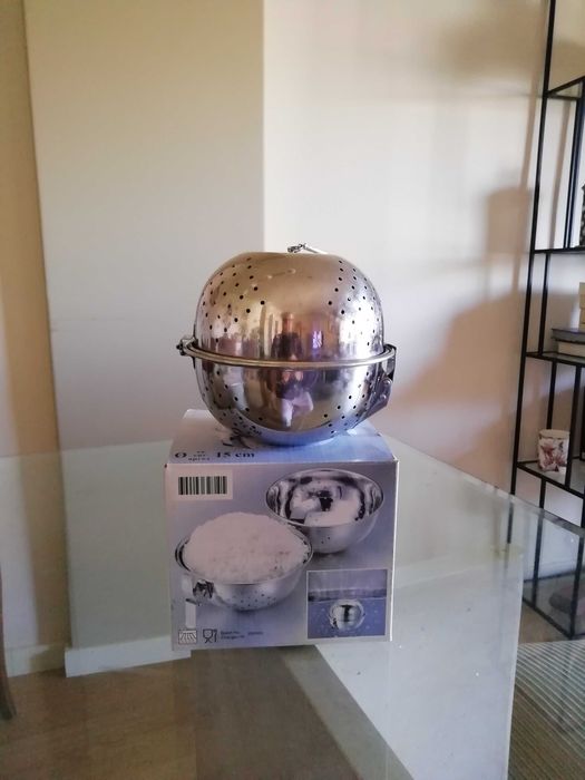 Bola de Inox para cozer Arroz