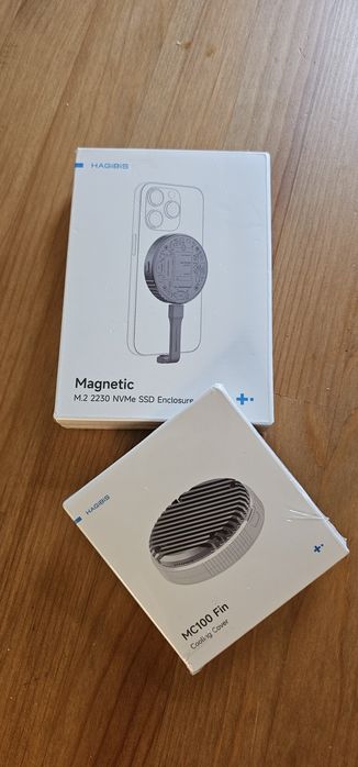 Hagibis Mc 100 pro + cooling cover ssd case  m.2 2230 NVMe