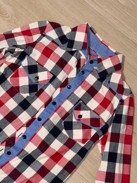 Стильна сорочка в клітинку S / American vintage / casual style