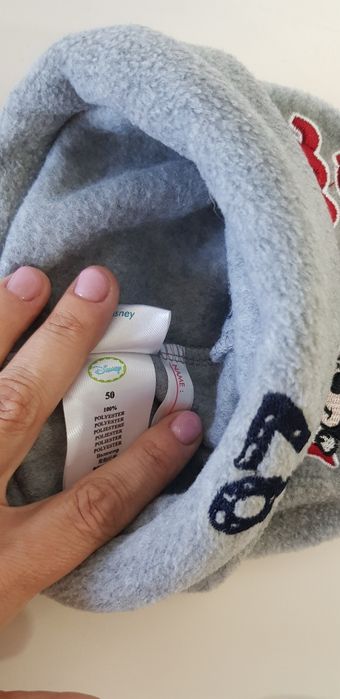 Conjunto Mickey gorro, luvas e cachecol