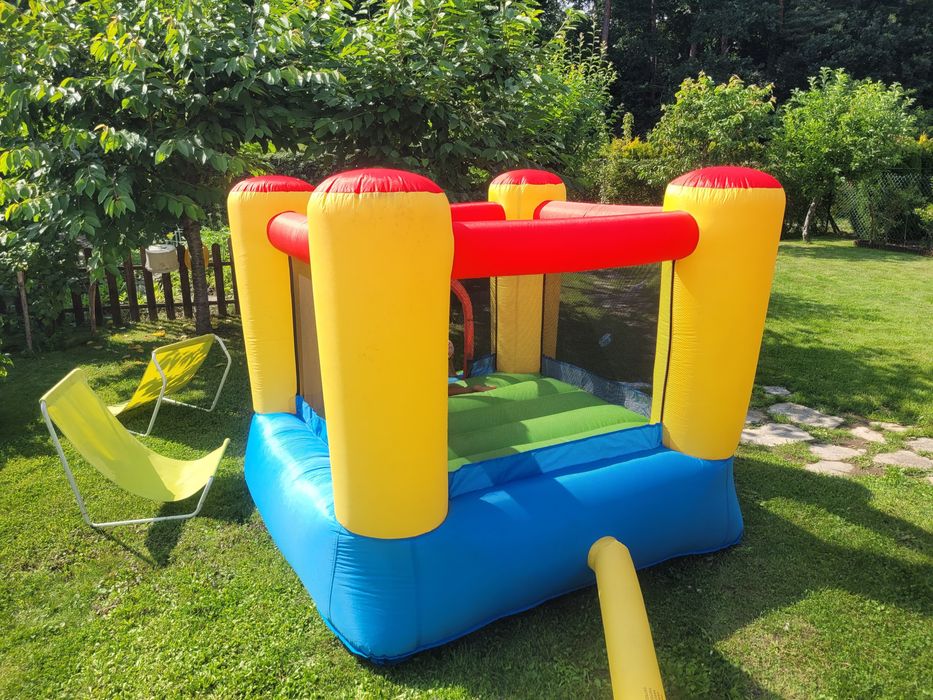 DMUCHANIEC ZAMEK OGRODOWY trampolina dla dzieci - sprzedam